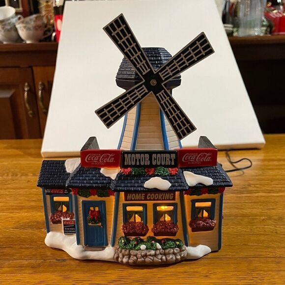 Coca Cola Coke Windmill Motor Court NWT - Picture 3 of 16